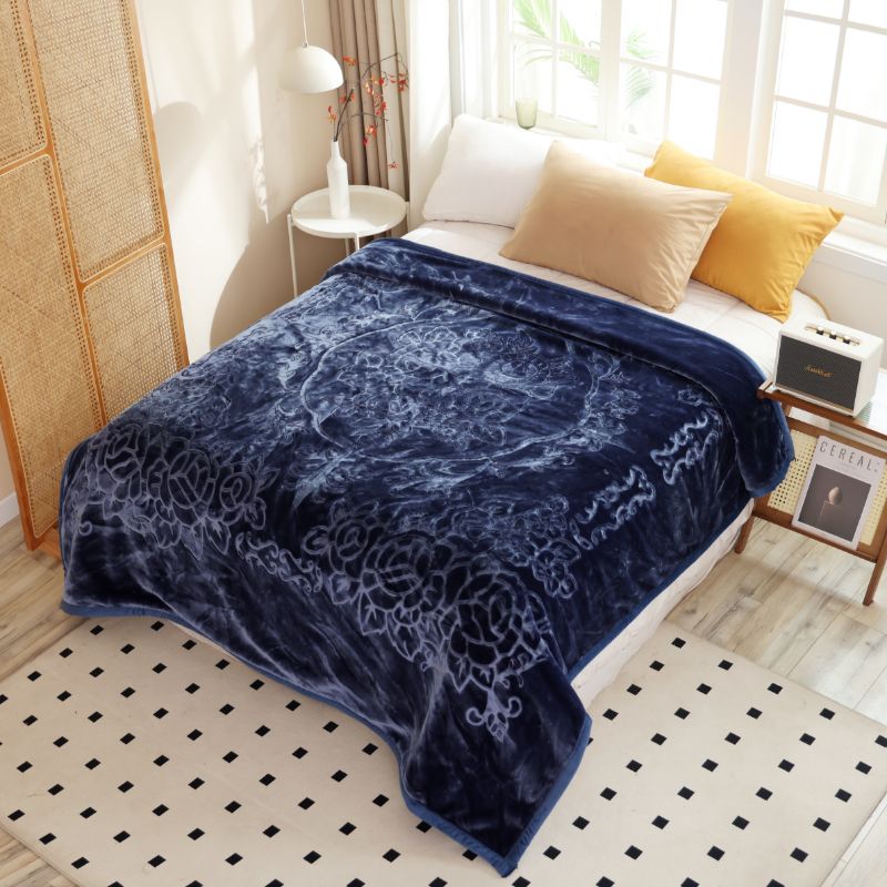 .Super Soft Heavy Thick Warm Blanket- 4kg King A1BLKG23