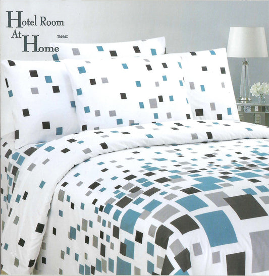 Signature Collection Linen, Printed Sheet Set 6Pcs- 9800 Series King Bedsheet Set A1KG46