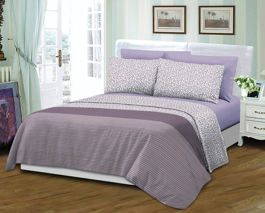 Grover Linen, Printed Sheet Set 6Pcs- Bedsheet Set A1KGQN25008