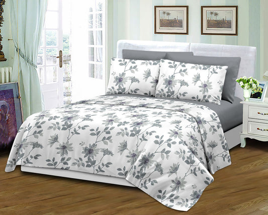 Grover Linen, Printed Sheet Set 6Pcs- Bedsheet Set A1KGQN25005