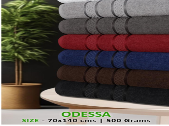 Bath Towel 70 x 140 cm - 500gsm cotton