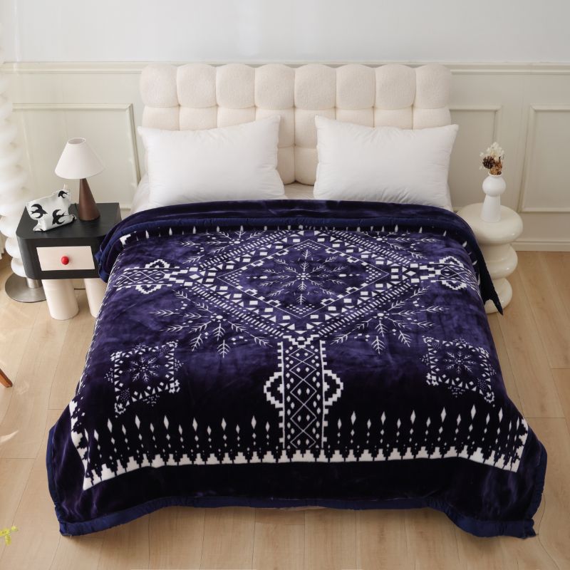 .Super Soft Heavy Thick Warm Blanket- 6.5kg King A1BLKG16