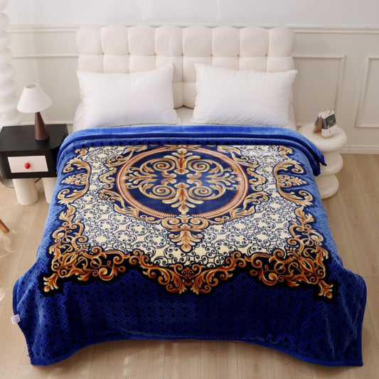 .Super Soft Heavy Thick Warm Blanket- 5kg King A1BLKG18