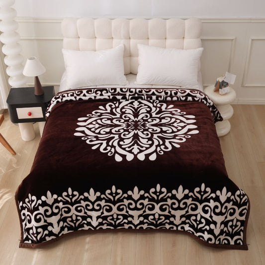 .Super Soft Heavy Thick Warm Blanket- 5kg King A1BLKG20